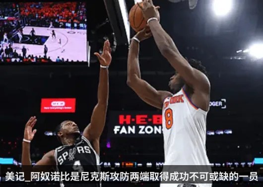 美记_阿奴诺比是尼克斯攻防两端取得成功不可或缺的一员